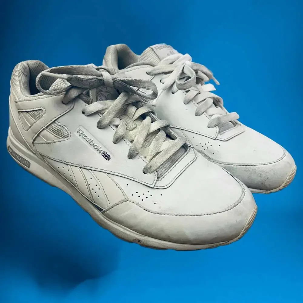 Y2K Reebok 3D Ultralite Women's 9 Mom / Dad Walking Shoes Granny Steps Aerobics